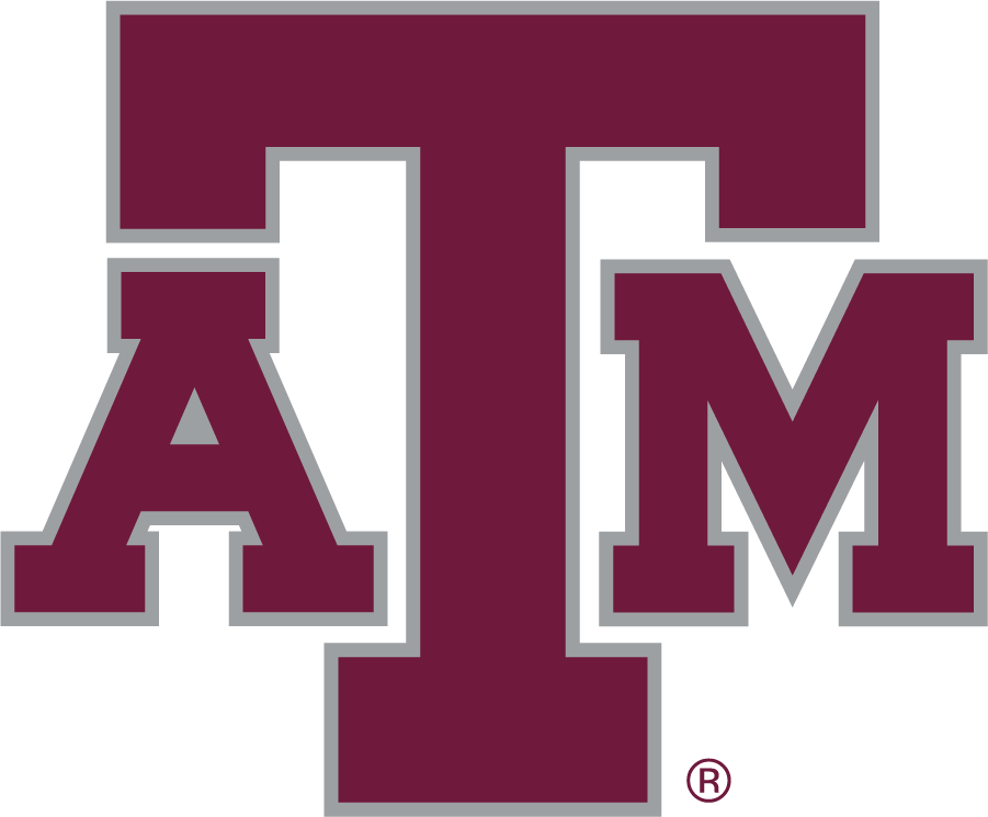 Texas A M Aggies 2009-2012 Secondary Logo v3 diy DTF decal sticker